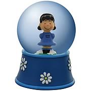 Peanuts Lucy Daisies Water Globe
